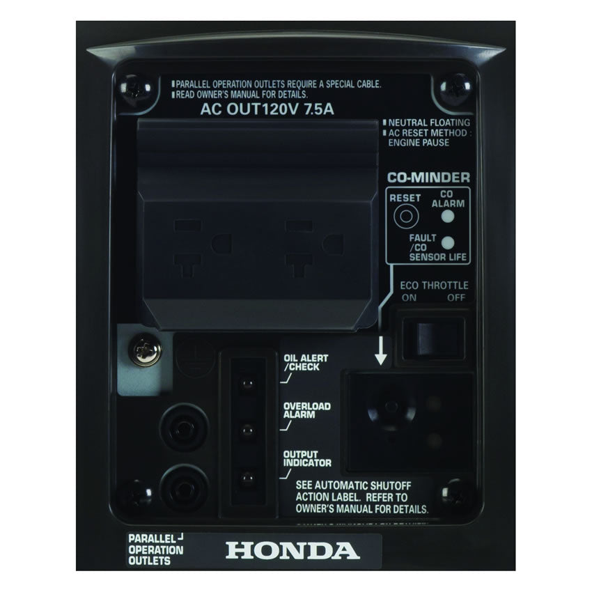 GENERADOR HONDA EU10i – 1,000W, INVERTER, MOTOR GXH50, 50CC, 120V d