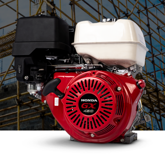 MOTOR HONDA GX430T PKT – 14HP, 425CC, FLECHA ROSCADA DE 1" b