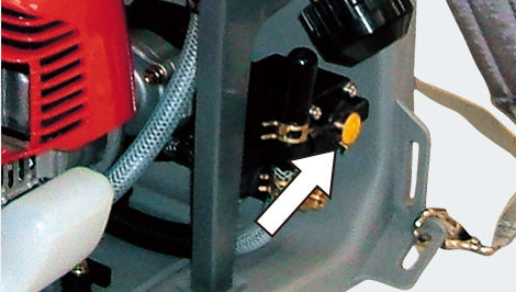 ASPERSORA HONDA WJR2525T1-GCM – 25L, DOBLE VARILLA, MOTOR GX25 1HP d