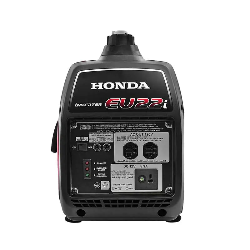 GENERADOR ELÉCTRICO HONDA EU22i – 2,000W, INVERTER, MOTOR GX100, 98CC, 120V c
