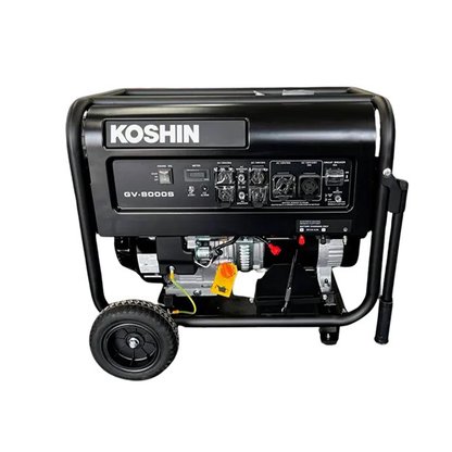 Generador Portátil Koshin GV-8000S – 7.2 KW con Motor KOSHIN R420-V