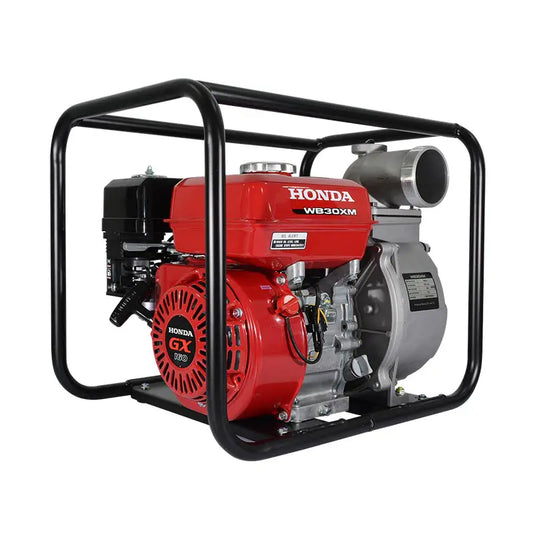 MOTOBOMBA AUTOCEBANTE HONDA WB30XM-MFX – 3"x3", MOTOR GX160, 5.5HP, SENSOR DE ACEITE a