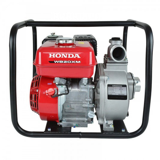MOTOBOMBA HONDA WB20XM-MF – 2"x2", MOTOR GX160, 5.5HP, SIN SENSOR DE ACEITE a