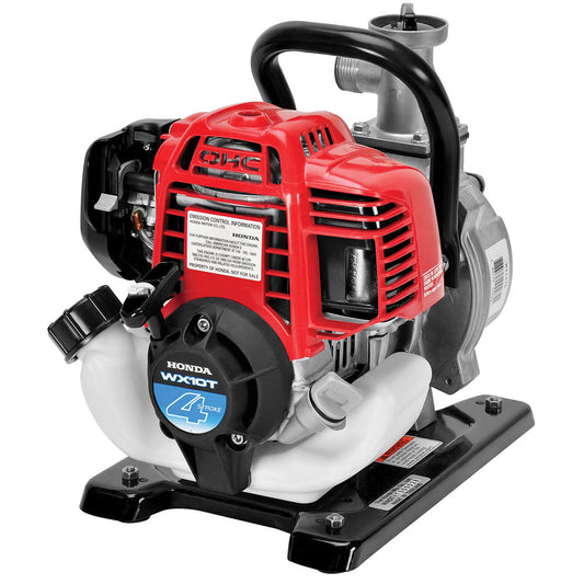 MOTOBOMBA PORTÁTIL HONDA WX10T – 1"x1", MOTOR GX25, 25CC, 1HP, 130 L/MIN a