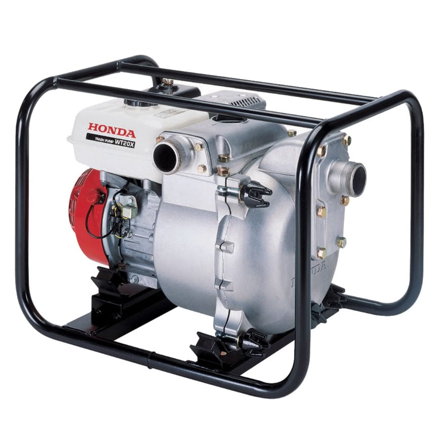 MOTOBOMBA TRAGASÓLIDOS HONDA WT20X – 2"x2", MOTOR GX160, 5.5HP, 700 L/MIN a