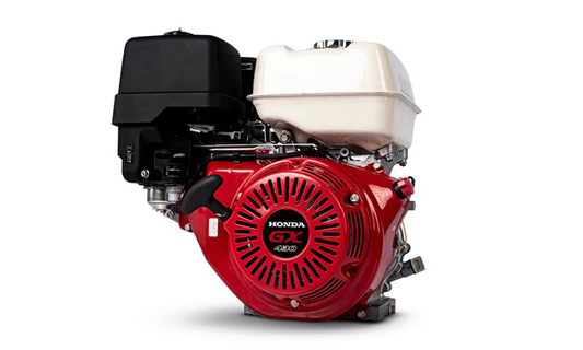 MOTOR HONDA GX430T PKT – 14HP, 425CC, FLECHA ROSCADA DE 1" a