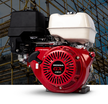 MOTOR HONDA GX430T PKT – 14HP, 425CC, FLECHA ROSCADA DE 1" b