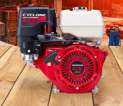 MOTOR HONDA GX430T PKT – 14HP, 425CC, FLECHA ROSCADA DE 1" c