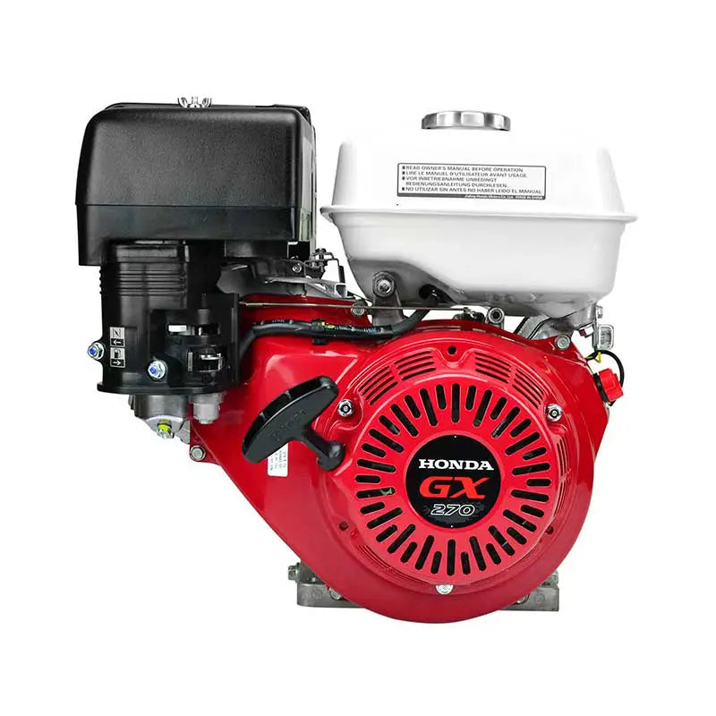 a MOTOR A GASOLINA HONDA 9HP 270CC FLECHA CUÑERO DE 1" 4 TIEMPOS GX270