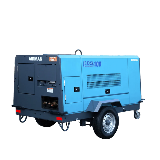 Compresor Neumático  400 CFM Airman PDS400S / 100 PSI  Motor Kubota 115 HP Insonoro